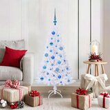  Umjetno božićno drvce Bijela 120 cm PVC i čelik | shoptok.hr