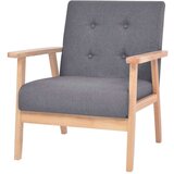 vidaXL 2-dijelna garnitura od tkanine tamnosiva | shoptok.hr