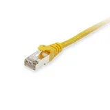 605567 RJ45 omrežni kabel\, Patch kabel CAT 6 S/FTP 0.50 m rumena pozlačeni konektorji 1 kos, (20421370)