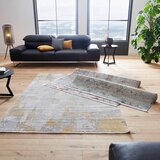 Dieter Knoll VINTAGE PREPROGA 160/230 cm tkano zlate barve | Shoptok.si