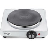 Adler kuhalna plošča enojna, 1500W, dia. 185 mm, T-5082-30, bela barva | Shoptok.si