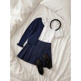 Sinsay Poplin mini suknja s ukrasnim mašnama s udjelom pamuka | shoptok.hr