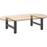  Noge za klub stolić antracit boje 2 kom 60 x (30-31) cm čelik | shoptok.hr