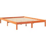  Krevet s regalom za knjige bez madraca 140 x 190 cm od borovine | shoptok.hr