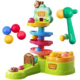 Ball Track Interactive Sensory Slide Catapult Hammer | shoptok.hr