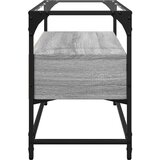 TV ormarić sa staklenom površinom boja hrasta 80x35x51 cm drvo | Eponuda.com