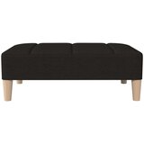  Stolček za noge črn 78x56x32 cm blago, (20818662) | Shoptok.si