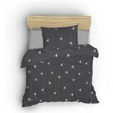 Mijolnir Siva posteljina za krevet za jednu osobu 140x200 cm Üçgen – | shoptok.hr