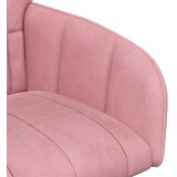  Trpezarijske stolice 2 pcs Baršun Ružičasta 57 x 50 x 85 cm | shoptok.hr