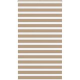 vidaXL Zebra zavesa peščeno rjava 120x230 cm širina blaga 115,9 cm poliester, (5000297593) | Shoptok.si