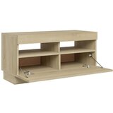 vidaXL TV ormarić s LED svjetlima boja hrasta sonome 80x35x40 cm | shoptok.hr