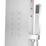 PANEL za tuš nerjaveče jeklo zaobljene oblike | Shoptok.si