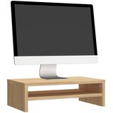  Stalak za monitor boja hrasta 42 x 24 x 13 cm konstruirano drvo | Eponuda.ba