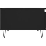  Stolić za kavu crni 55 x 55 x 36,5 cm od konstruiranog drva | shoptok.hr