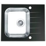 Genesis ugradbeni sudoper vitro 10 genesis (crna, d x š: 60 x 50 cm) Cijene