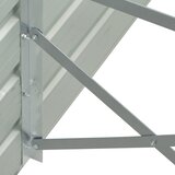  Povišena vrtna gredica od pocinčanog čelika 600x80x45 cm smeđa | shoptok.hr