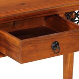  Radni stol s ladicom 110 x 50 x 76 cm masivno bagremovo drvo | shoptok.hr