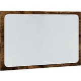  LED kupaonsko ogledalo boja dimljenog hrasta 60x8 5x38cm drveno | shoptok.hr