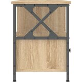 TV ormarić boja hrasta sonome 102x33x45 cm od drva i željeza | shoptok.hr