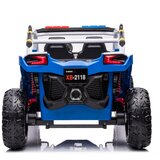 Lean Toys Xxl otroški avto na akumulator 24V 4x4 XB-2118 Police Modra lea | Shoptok.si