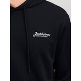 Jack & Jones Muški duks 12268436, Crni