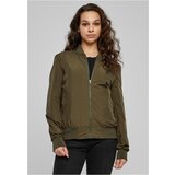 Urban Classics Women's Light Bomber Jacket - Dark Olive | shoptok.hr