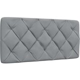 vidaXL Vzglavna stranica svetlo siva 100 cm blago Cene