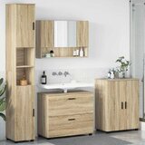 vidaXL Set namještaja za kupaonicu 4 pcs sonoma hrast 30 x 35 x 192 cm | shoptok.hr
