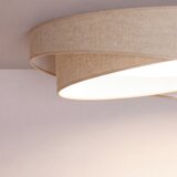 Brilagi LED prigu&amp;scaron;iva svetiljka VELVET TWIST LED/36W/230V CCT prečnik 65 cm WT bež + daljinski upravljač Slike