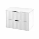 Tirso Set 80cm Bela (Ormarić sa fiokama + Radna ploča)