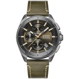 SCOTCH & SODA Muški sat SSM.109D, Kvarcni mehanizam, Maslinasto kućište, Maslinasti Cene
