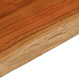 Stolna ploča 100x40x3,8 cm pravokutna od bagrema s živim rubom | shoptok.hr