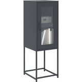  Komoda antracit 36x39x107 cm hladno valjani čelik | shoptok.hr