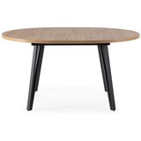 Marckeric Okrogla raztegljiva jedilna miza v naravni barvi ø 120 cm Cleo – | Shoptok.si