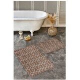 Mila Home Smeđe od samta kupaonske prostirke u setu 2 kom 60x100 cm – | shoptok.hr