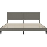  Krevetna konstrukcija Svjetlosiva 180 x 200 cm Kordura tekstil | Shoptok.si