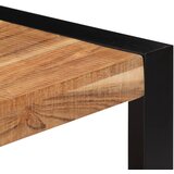  Stolić za kavu od masivnog bagremovog drva 60 x 60 x 40 cm | shoptok.hr