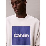 Calvin Klein Jeans Majica temno modra / svetlo siva | Shoptok.si