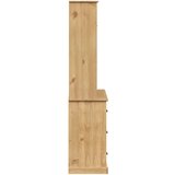  Visoka komoda VIGO 78 x 40 x 175 cm od masivne borovine | Eponuda.com