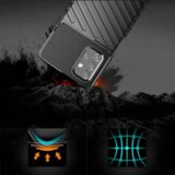 Onasi silikonski ovitek tunder armor za samsung galaxy A13 lte A135 - črn | Shoptok.si