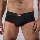 MACHO MS24A SLIP BRIEF DARK RED