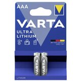 Varta litijeva baterija AAA 2kom 1,5V LITHIUM Cene