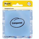  SAMOLJEPLJIV 73X73MM 36L POST-IT 3M. 600-1TRSPB PROZIRNO PLAVI BLISTER | Shoptok.si
