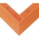  Vrtna sadilica voštano smeđa 50 x 50 x 23 cm masivna borovina | shoptok.hr