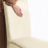 Restilo Kremno bela raztegljiva prevleka za stol 48 cm Sento – | Shoptok.si
