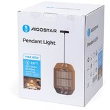 Aigostar Luster na sajli 1xE27/60W/230V bež | Eponuda.com