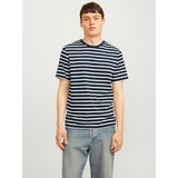 Jack & Jones Majica mornarsko plava / bijela | shoptok.hr