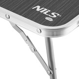  Nc3402 nils camp niski tamnosivi sklopivni turistički stol | shoptok.hr