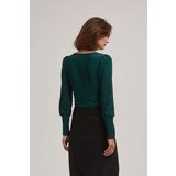 Marisse Emerald V-Neck Blouse | ePonuda.com