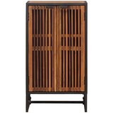  Highboard 53 x 30 x 95 cm Čvrsto Mango Drvo i Inženjersko Drvo Slike